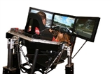 3D Racen op de stand van VSBN en SI�BON op Vakbeurs Sign